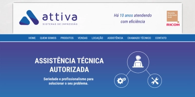 ATTIVA SISTEMAS DE IMPRESSÃO